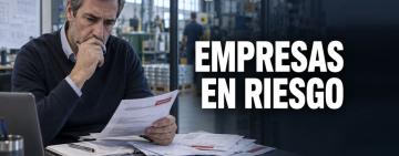 Creció 18,7 % la cantidad de empresas en mora y aumentó el riesgo financiero