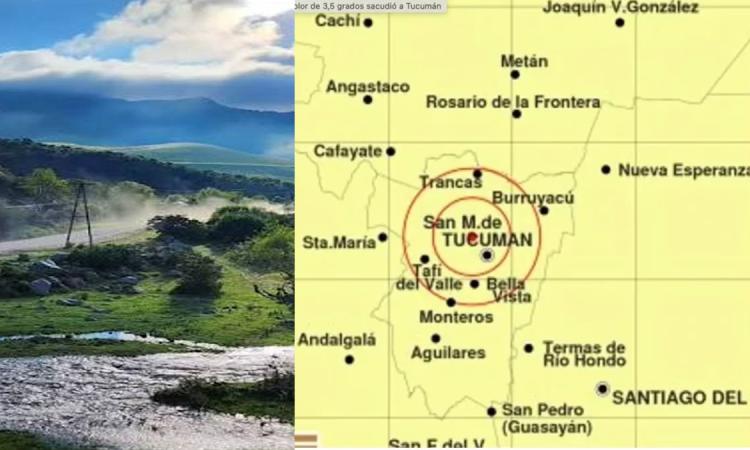 Un sismo de magnitud 5 sacudió Tucumán y se sintió en otras provincias