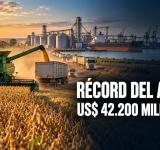 El agro podría aportar un récord de US$ 42.200 millones en exportaciones