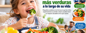 Los hábitos que ayudan a los niños a comer más verduras a lo largo de su vida