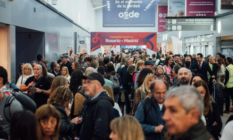 Rosario recuperó la conexión directa con Europa: comenzaron los vuelos a Madrid