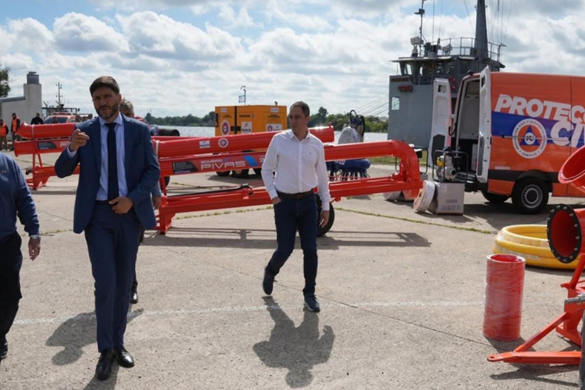 Santa Fe incorporó 90 bombas para reforzar la respuesta ante posibles emergencias hídricas
