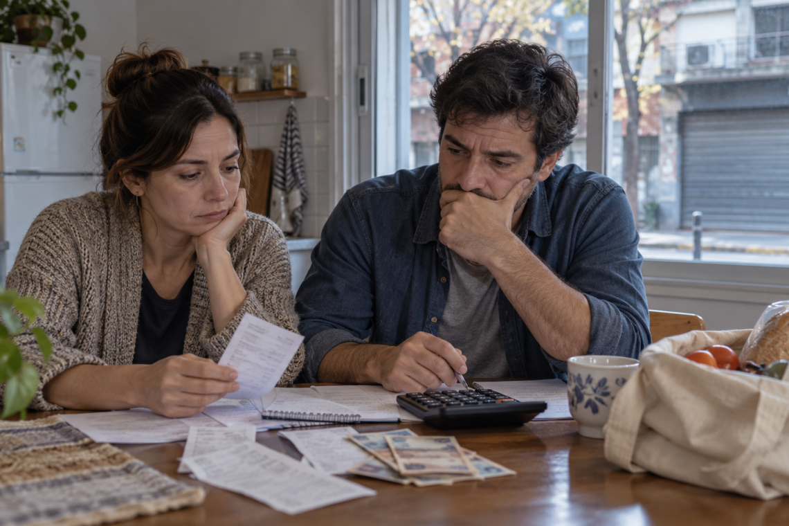 El empleo privado formal acumula 14 meses de caída y el salario mínimo perdió el 40,8 % de su poder de compra
